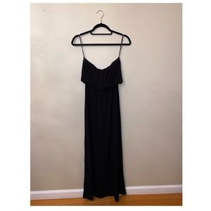 Forever 21 Black strapless maxi dress (Small)